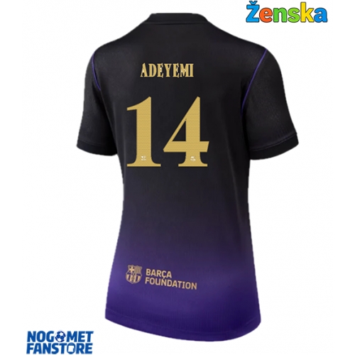 Barcelona Karim Adeyemi #14 Gostujuci Dres za Ženska 2026-27 Kratak Rukav